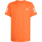 adidas Club 3-Streifen Tennisshirt Jungen KB9760 - pure orange 128