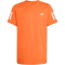adidas Club 3-Streifen Tennisshirt Jungen KB9760 - pure orange 128