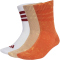 3er Pack adidas Stonewash Crew Socken KC5725 - fox orange/warm sandstone/white 34-36