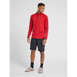 hummel Authentic Pro 1/2-Zip Sweatshirt chili pepper S