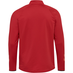 hummel Authentic Pro 1/2-Zip Sweatshirt chili pepper M