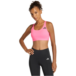 adidas Optime Essentials Workout Mid Support Sport-BH Damen KD0128 - lucid pink S