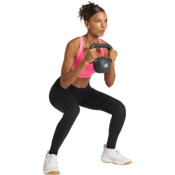 adidas Optime Essentials Workout Mid Support Sport-BH Damen KD0128 - lucid pink S