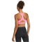 adidas Optime Essentials Workout Mid Support Sport-BH Damen KD0128 - lucid pink S