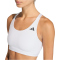 adidas Optime Essentials Workout Mid Support Sport-BH Damen KA4731 - white XS