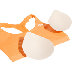 adidas Optime Essentials Workout Mid Support Sport-BH Damen KA4729 - pure orange S
