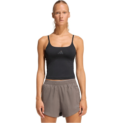 adidas Optime Tanktop mit integriertem Low Support Sport-BH Damen KS2569 - black/carbon XL