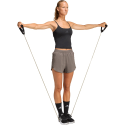 adidas Optime Tanktop mit integriertem Low Support Sport-BH Damen KS2569 - black/carbon XL