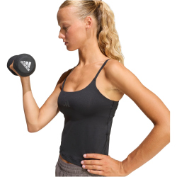 adidas Optime Tanktop mit integriertem Low Support Sport-BH Damen KS2569 - black/carbon XL