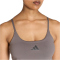 adidas Optime Tanktop mit integriertem Low Support Sport-BH Damen KE0813 - charcoal L