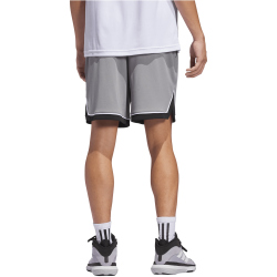 adidas Badge of Sport Basketballshorts Herren JN4730 - grey three/black L/9"