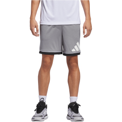 adidas Badge of Sport Basketballshorts Herren JN4730 - grey three/black L/9"