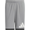 adidas Badge of Sport Basketballshorts Herren JN4730 - grey three/black L/9"