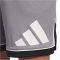 adidas Badge of Sport Basketballshorts Herren JN4730 - grey three/black L/9"