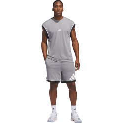 adidas Basketball All-World Tanktop Herren JN4723 - grey three/black S