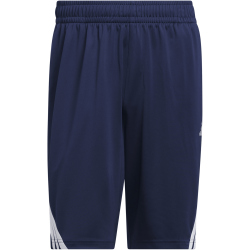 adidas Legends 3-Streifen Basketballshorts Herren JN4737 - team navy blue 2/white M/9"