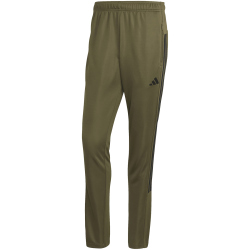adidas Workout Essentials All-Set 3-Streifen Knit Trainingshose Herren KE2304 - olive strata/black S