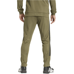 adidas Workout Essentials All-Set 3-Streifen Knit Trainingshose Herren KE2304 - olive strata/black S