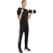 adidas Workout Essentials All-Set 3-Streifen Knit Trainingshose Herren KA3590 - black/white XS