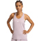 adidas Pacer Essentials Knit High Rise Trainingsshorts Damen KD9849 - preloved fig/white XS/3"
