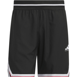 adidas Crazy Lite Basketballshorts Herren JN0327 - black/white/red S/11"