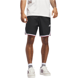 adidas Crazy Lite Basketballshorts Herren JN0327 - black/white/red S/11"