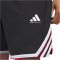 adidas Crazy Lite Basketballshorts Herren JN0327 - black/white/red S/11"