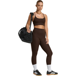 adidas All Me Rib Low Support Sport-BH Damen JZ4958 - aurora coffee XXS