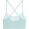 adidas All Me Rib Low Support Sport-BH Damen JZ4957 - wonder sage XXS
