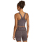 adidas All Me Mid Support Sport-BH Damen KA4813 - aurora coffee mel. XS