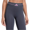 adidas Hyperglam 3-Streifen Leggings Damen KT0596 - grey six M