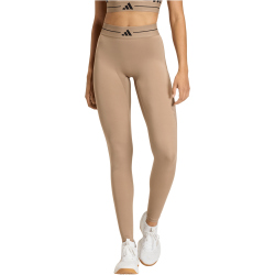 adidas Hyperglam 3-Streifen Leggings Damen KS0406 - chalky brown S