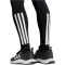 adidas Hyperglam 3-Streifen Leggings Damen JX1876 - black M
