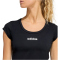 adidas Hyperglam Baby Tee Trainingsshirt Damen KC7676 - black M