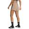adidas Hyperglam 3-Streifen Woven Trainingsshorts Damen KQ5196 - chalky brown L