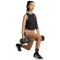 adidas Hyperglam 3-Streifen Woven Trainingsshorts Damen KQ5196 - chalky brown L