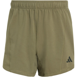 adidas D4T Workout French Terry Trainingsshorts Herren KA7336 - olive strata M/5"