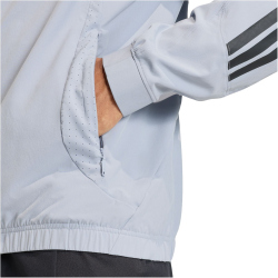 adidas Tech Essentials Workout Trainingsjacke Herren KQ7482 - halo silver S