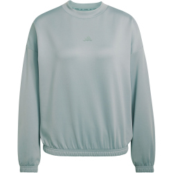 adidas Motion Essentials Cover-Up Sweatshirt Damen KD0269 - wonder sage L