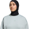 adidas Motion Essentials Cover-Up Sweatshirt Damen KD0269 - wonder sage L