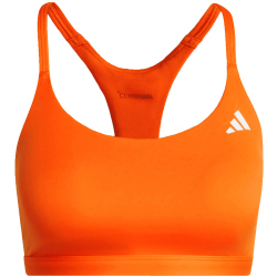 adidas Optime Essentials Workout Light Support Sport-BH Damen KA4718 - pure orange XS