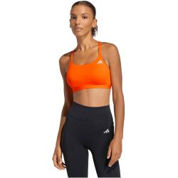 adidas Optime Essentials Workout Light Support Sport-BH Damen KA4718 - pure orange XS