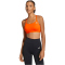 adidas Optime Essentials Workout Light Support Sport-BH Damen KA4718 - pure orange XS