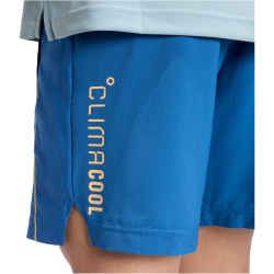 adidas Tech Apparel Climacool Trainingsshorts Herren KF3376 - dusky petrol/semi ice tangerine/reflective silver M/5"