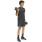 adidas Tech Apparel Climacool Trainingsshorts Herren KE4862 - black/lucid tangerine/reflective silver M/7"