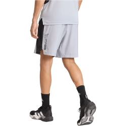 adidas Tech Apparel Climacool Trainingsshorts Herren KE4860 - halo silver/black/reflective silver XS/7"