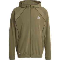 adidas Tech Apparel Trainingsjacke Herren KC7874 - olive strata S