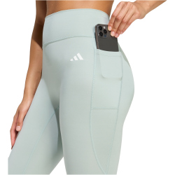 adidas Optime Essentials No Front Rise Seam 7/8-Leggings Damen KB7878 - wonder sage L