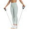 adidas Optime Essentials No Front Rise Seam 7/8-Leggings Damen KB7878 - wonder sage L
