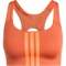 adidas Optime Workout 3-Streifen Mid Support Sport-BH Damen KD1527 - fox orange/fox orange S